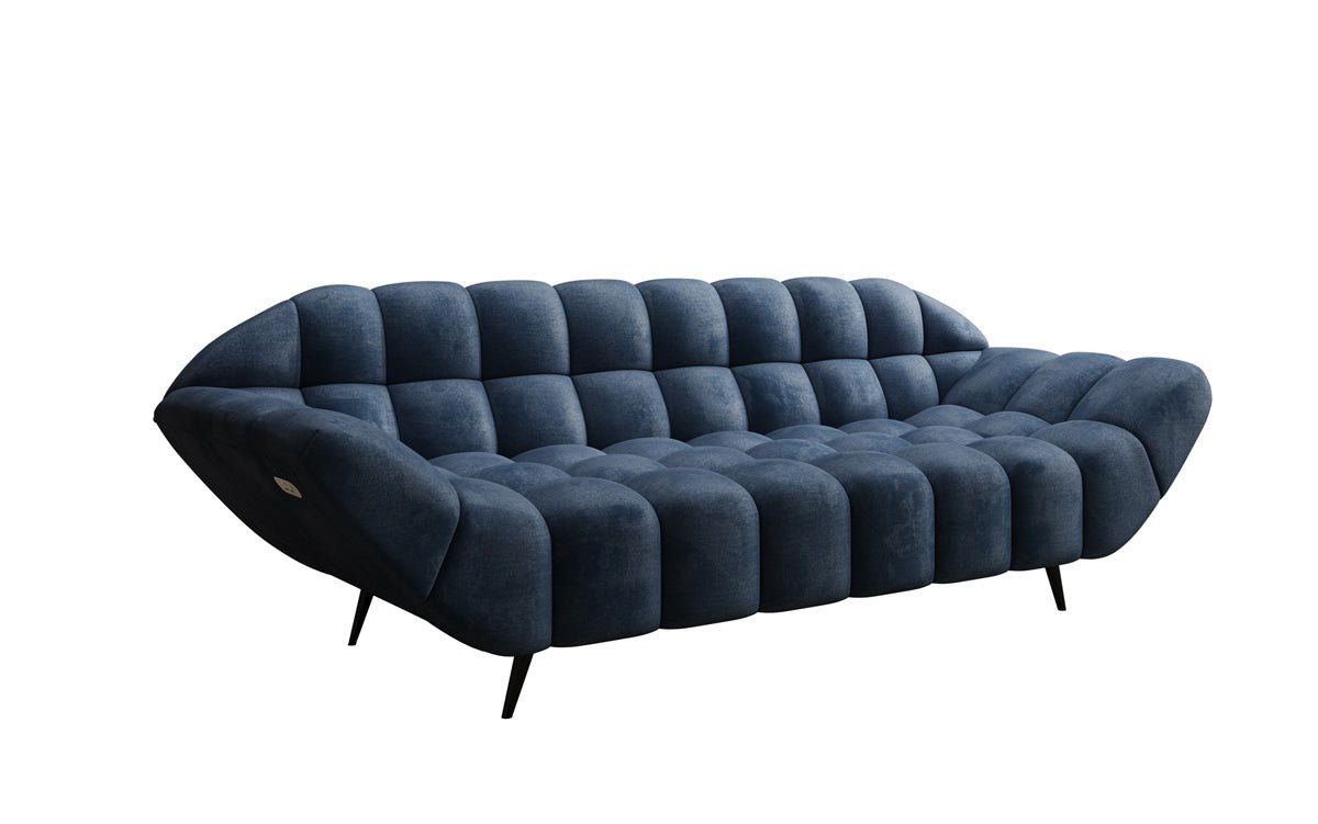 Designersofa 3-zits Amora in Fluweel