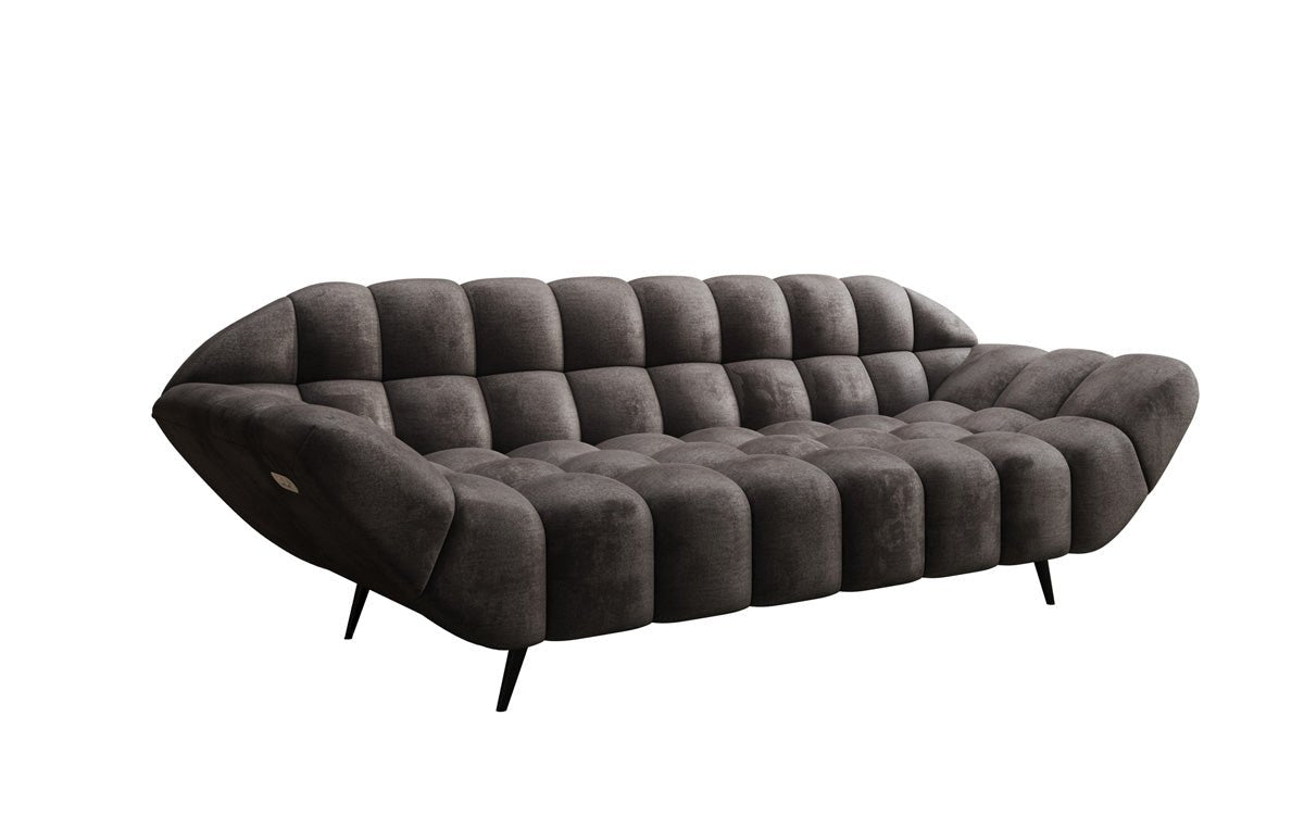 Designersofa 3-zits Amora in Fluweel