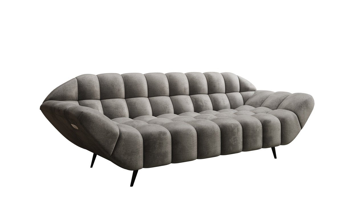 Designersofa 3-zits Amora in Fluweel
