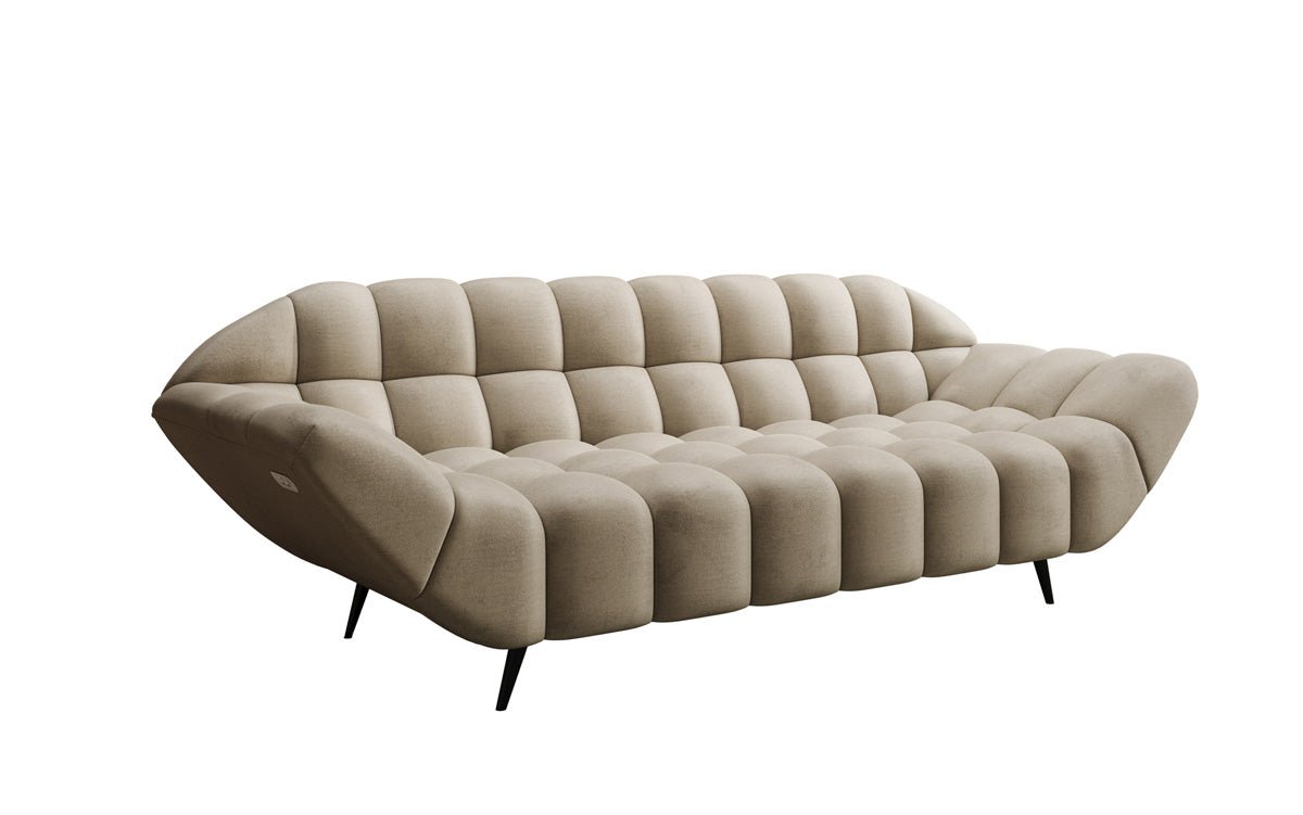 Designersofa 3-zits Amora in Fluweel