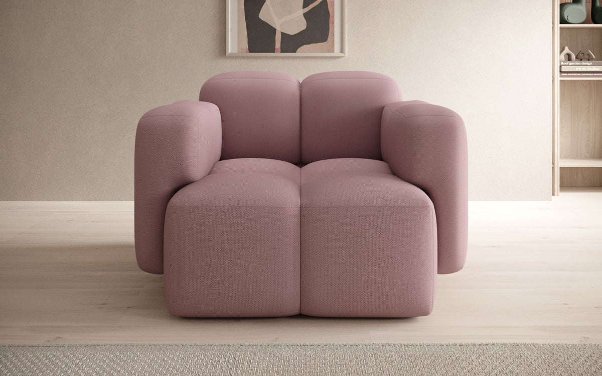 Designer Sofa-Sessel Celly in Stof