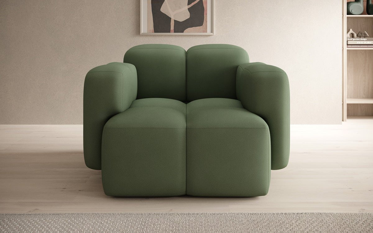 Designer Sofa-Sessel Celly in Stof