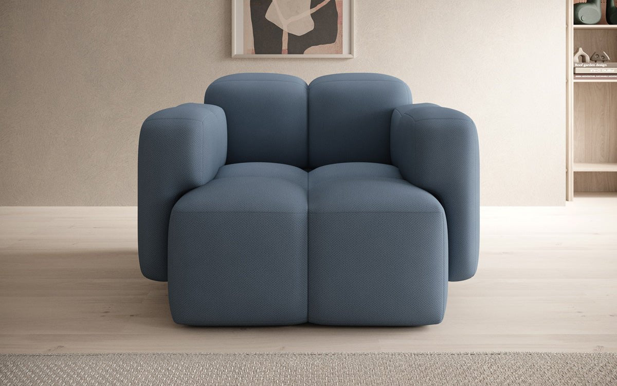 Designer Sofa-Sessel Celly in Stof