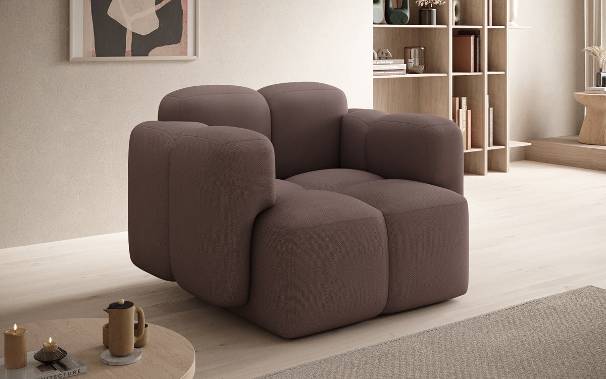 Designer Sofa-Sessel Celly in Stof