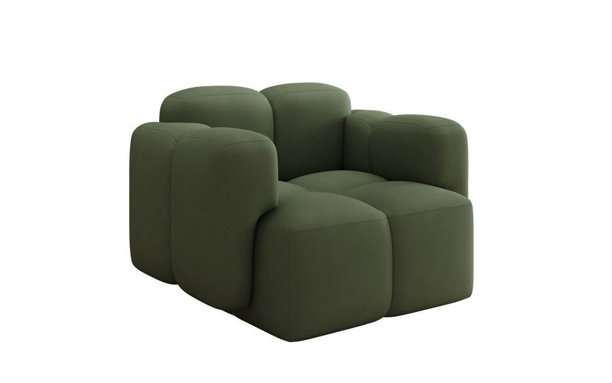 Designer Sofa-Sessel Celly in Stof