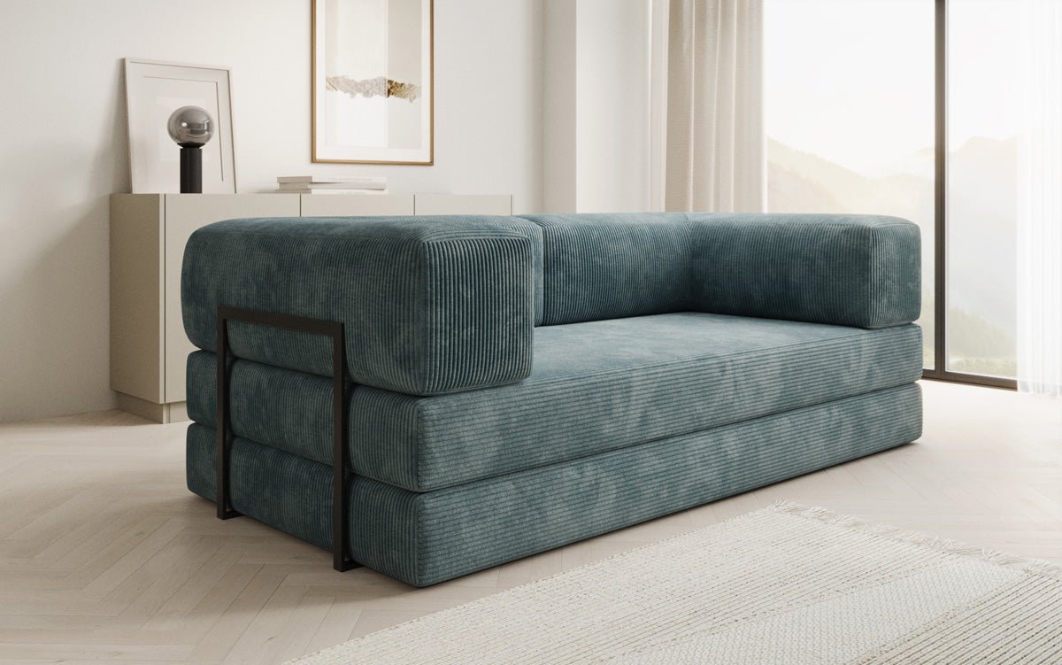 Designer Sofa Lazy 3-zits in Corduroy