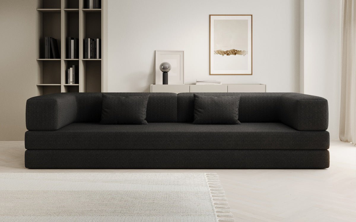 Designer Sofa Lazy 3-zits XXL in Bouclé