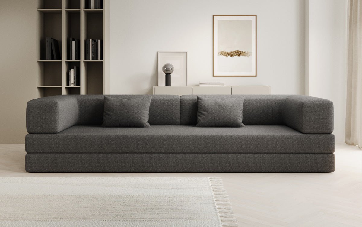 Designer Sofa Lazy 3-zits XXL in Bouclé