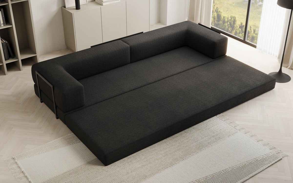 Designer Sofa Lazy 3-zits XXL in Bouclé