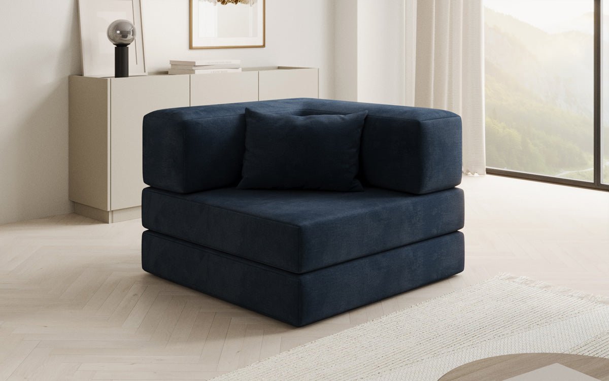 Extra hoes voor Sofa Lazy in fluweel