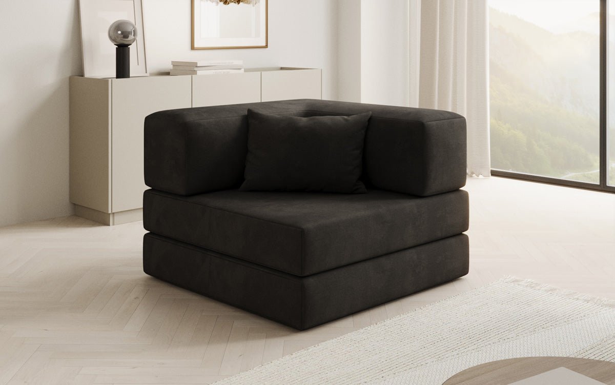 Extra hoes voor Sofa Lazy in fluweel