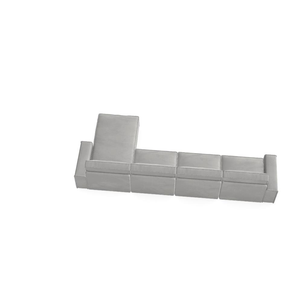 Modulair Sofa Domo - Geconfigureerd Sofa Ref: 0MHAW0