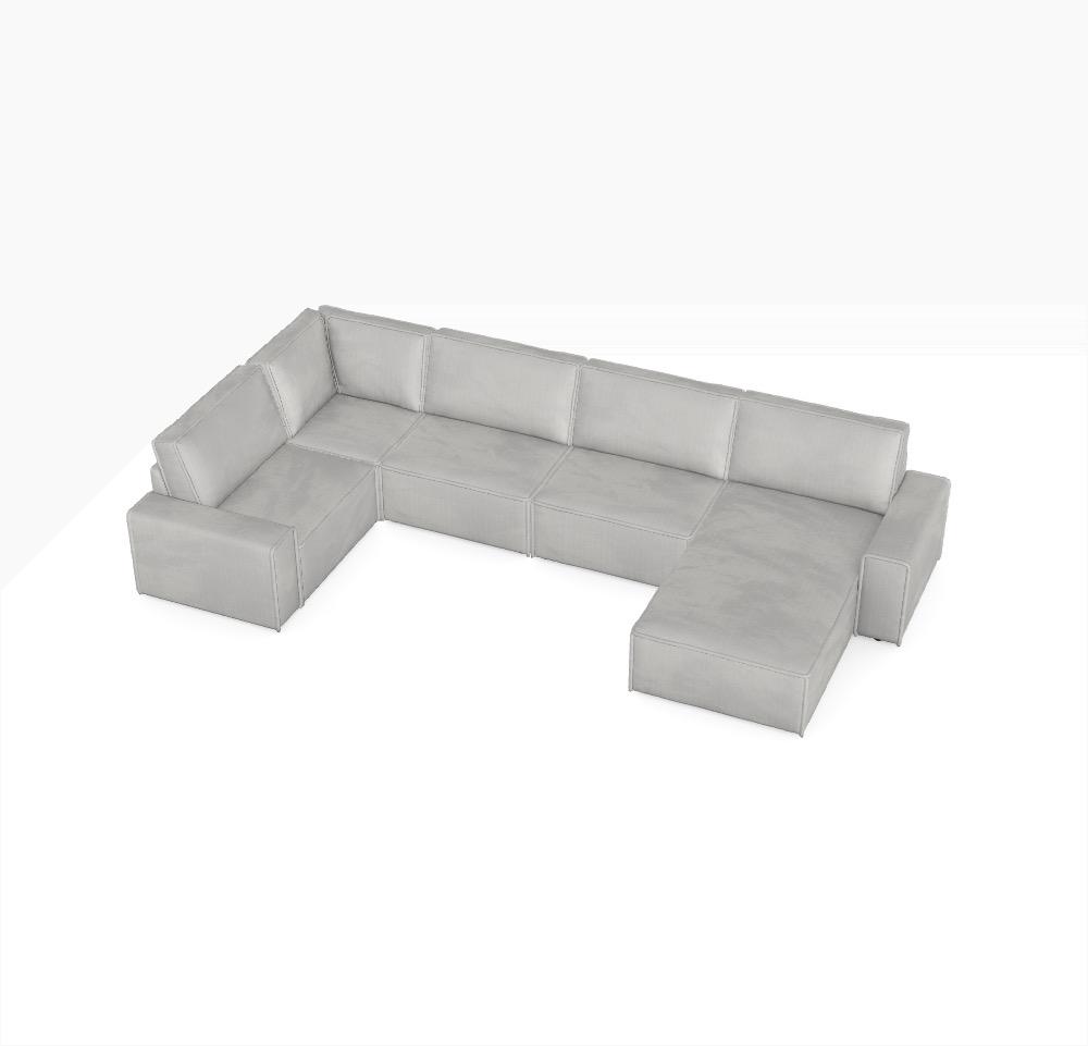 Modulair Sofa Domo - Geconfigureerd Sofa Ref: 0TO0CB