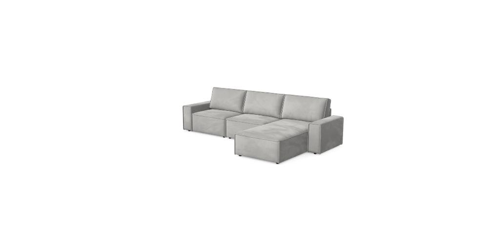Modulair Sofa Domo - Geconfigureerd Sofa Ref: UPT083