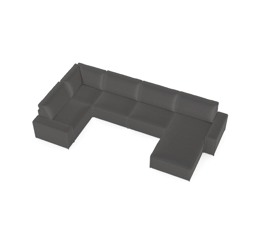 Modulair Sofa Domo - Jouw gewenste configuratie VOUBMI