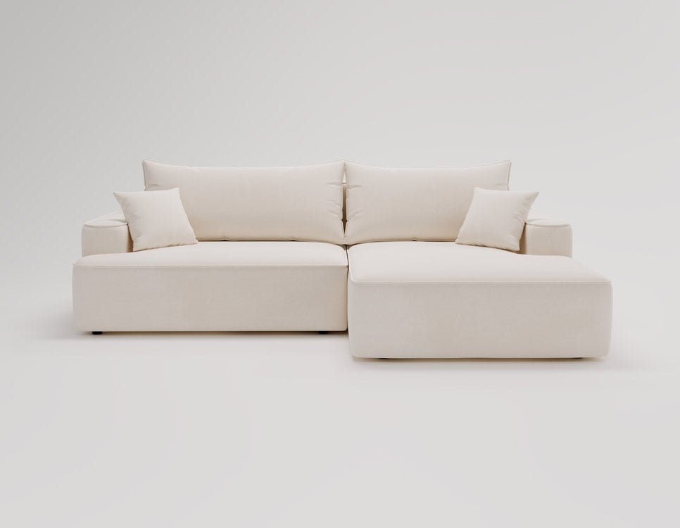 Designer Sofa Fresh Bouclé met slaapfunctie en opbergruimte