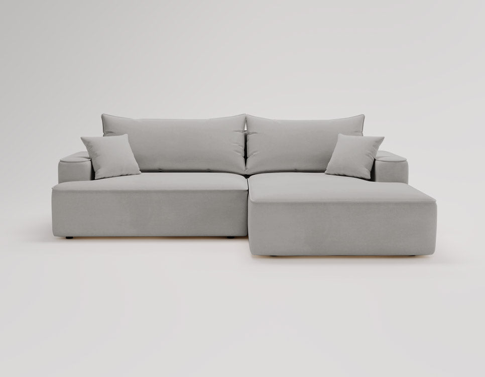 Designer Sofa Fresh Bouclé met slaapfunctie en opbergruimte