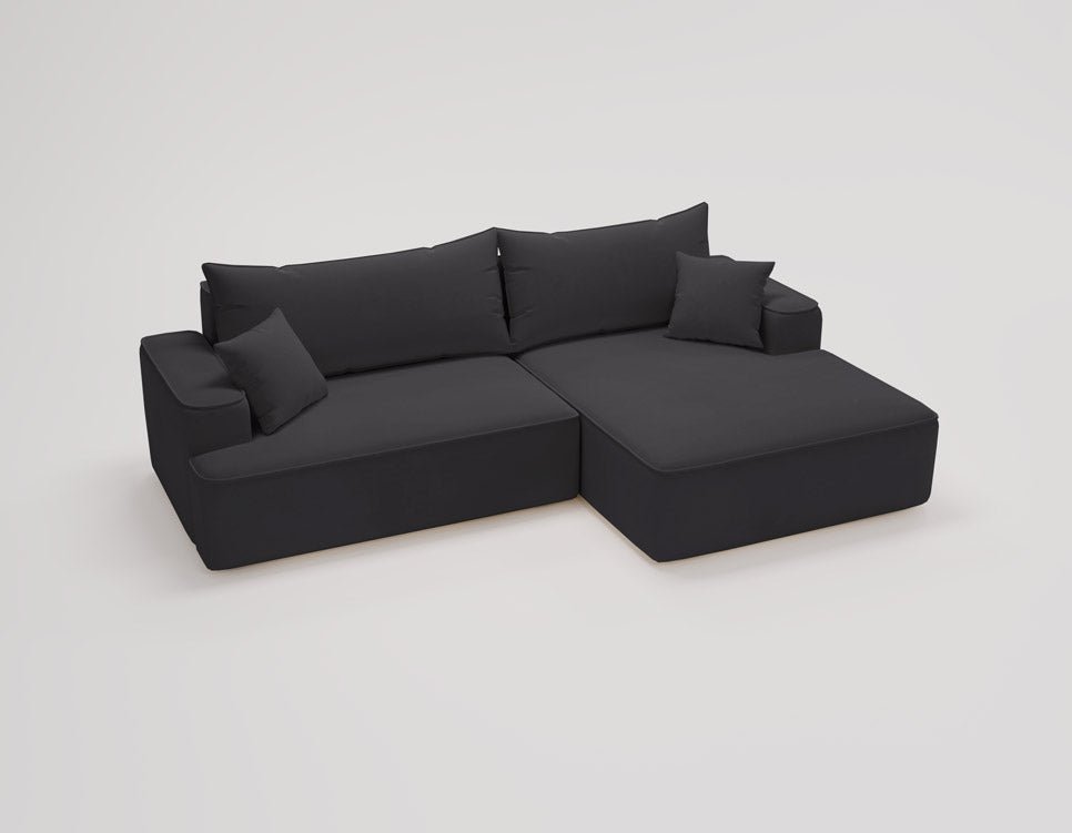Designer Sofa Fresh Bouclé met slaapfunctie en opbergruimte