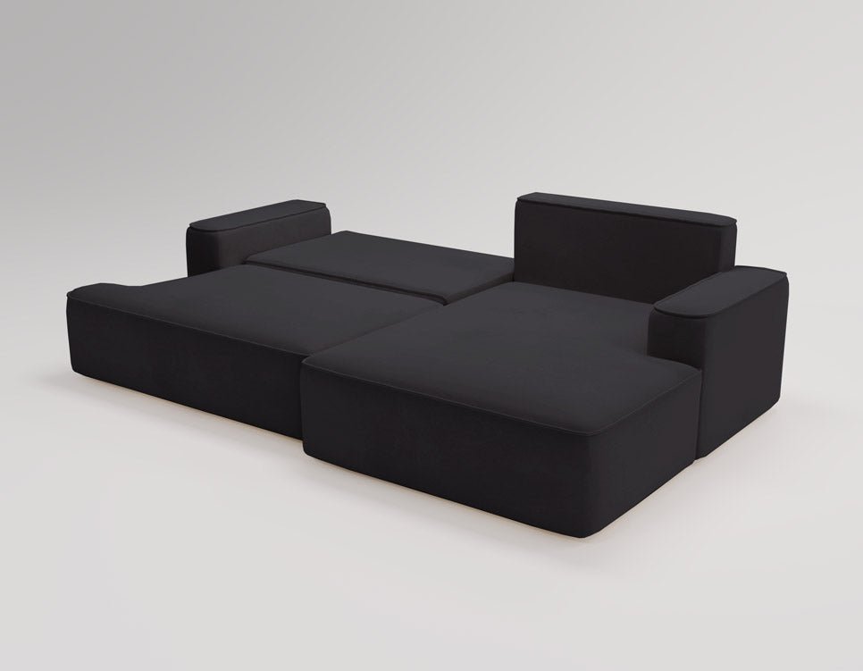 Designer Sofa Fresh Bouclé met slaapfunctie en opbergruimte