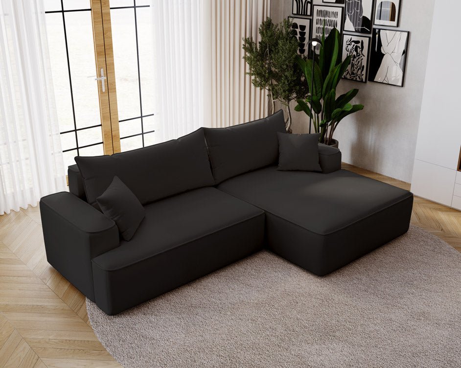 Designer Sofa Fresh Bouclé met slaapfunctie en opbergruimte