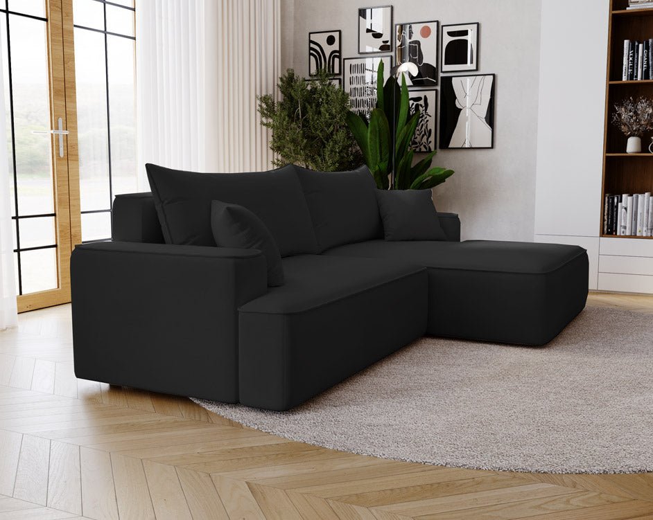 Designer Sofa Fresh Bouclé met slaapfunctie en opbergruimte