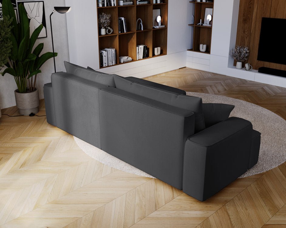 Designer Sofa Fresh Bouclé met slaapfunctie en opbergruimte