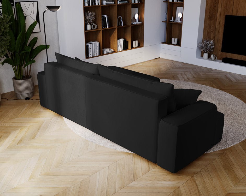 Designer Sofa Fresh Bouclé met slaapfunctie en opbergruimte