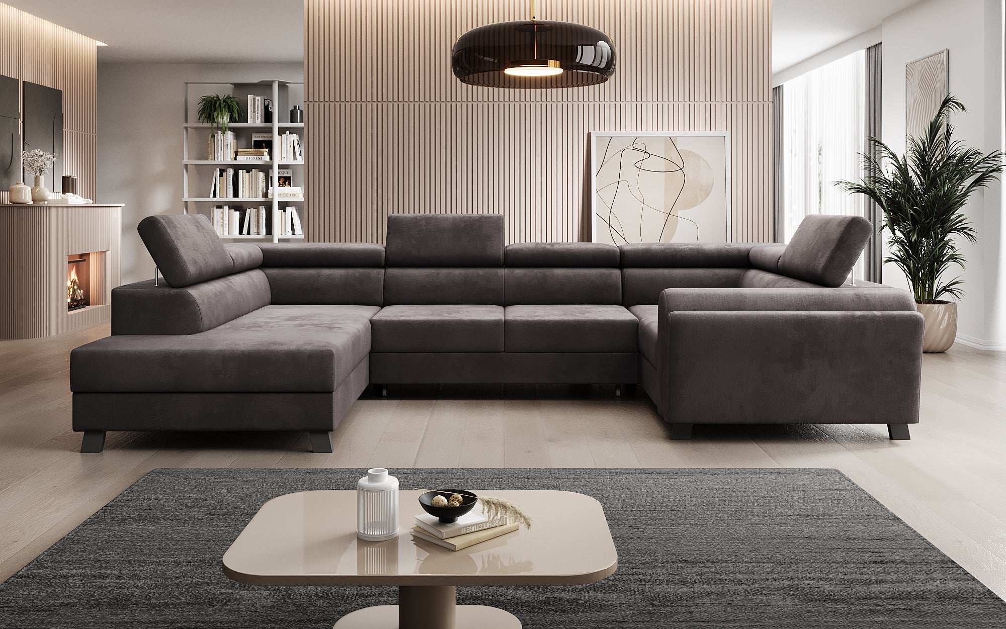 Designer Sofa Emilio met slaap- en klapfunctie