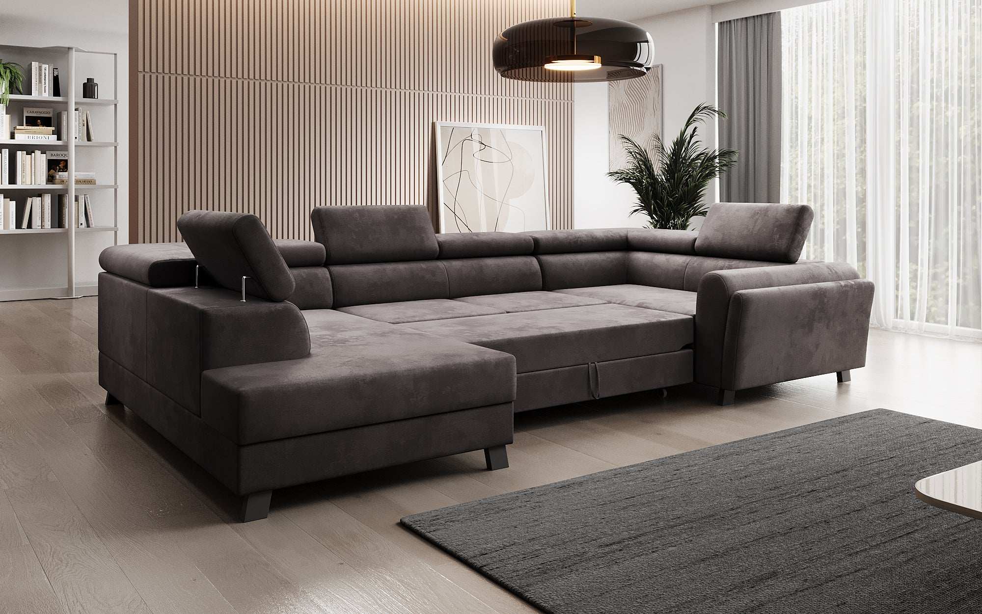 Designer Sofa Emilio met slaap- en klapfunctie