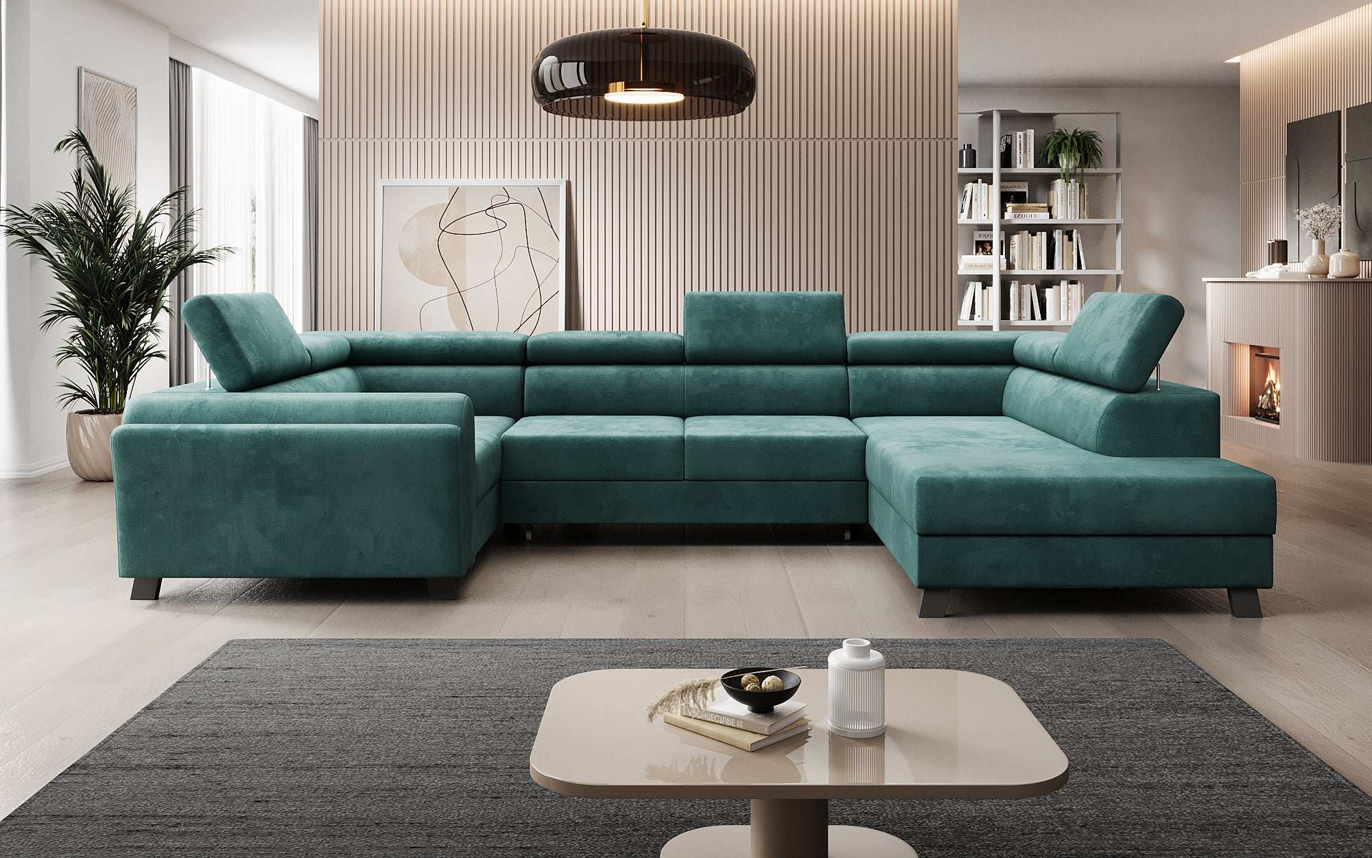 Designer Sofa Emilio met slaap- en klapfunctie