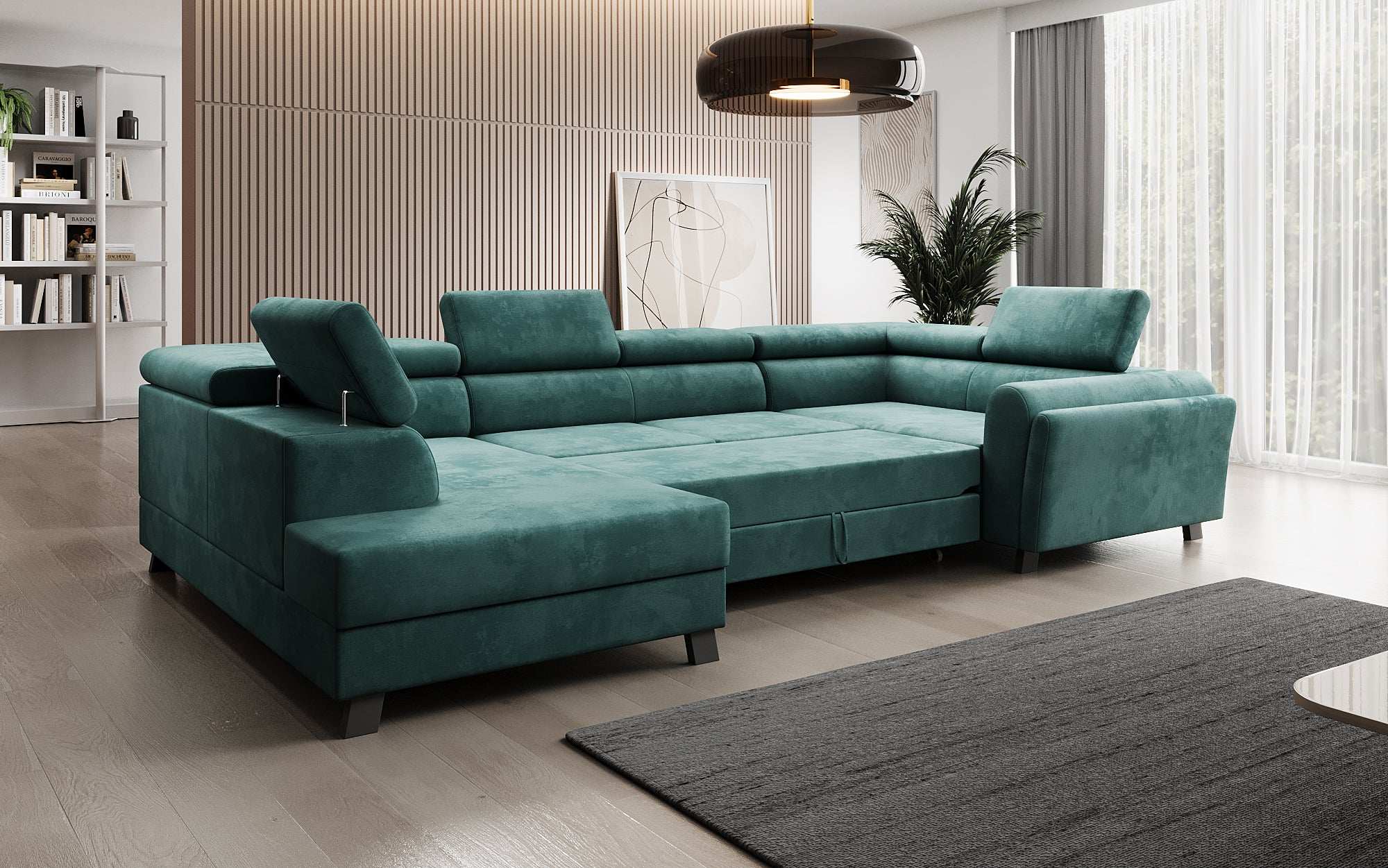 Designer Sofa Emilio met slaap- en klapfunctie