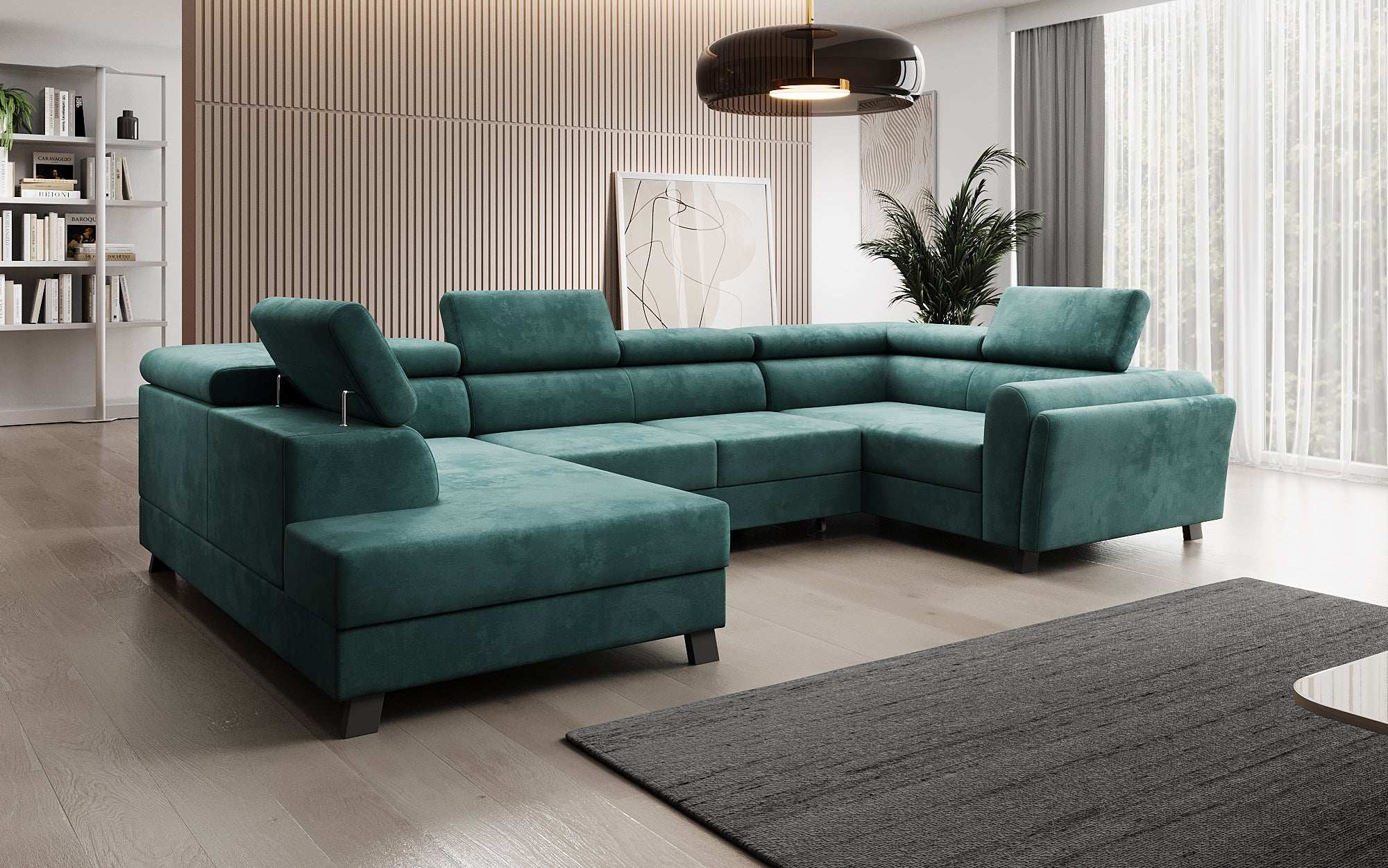Designer Sofa Emilio met slaap- en klapfunctie