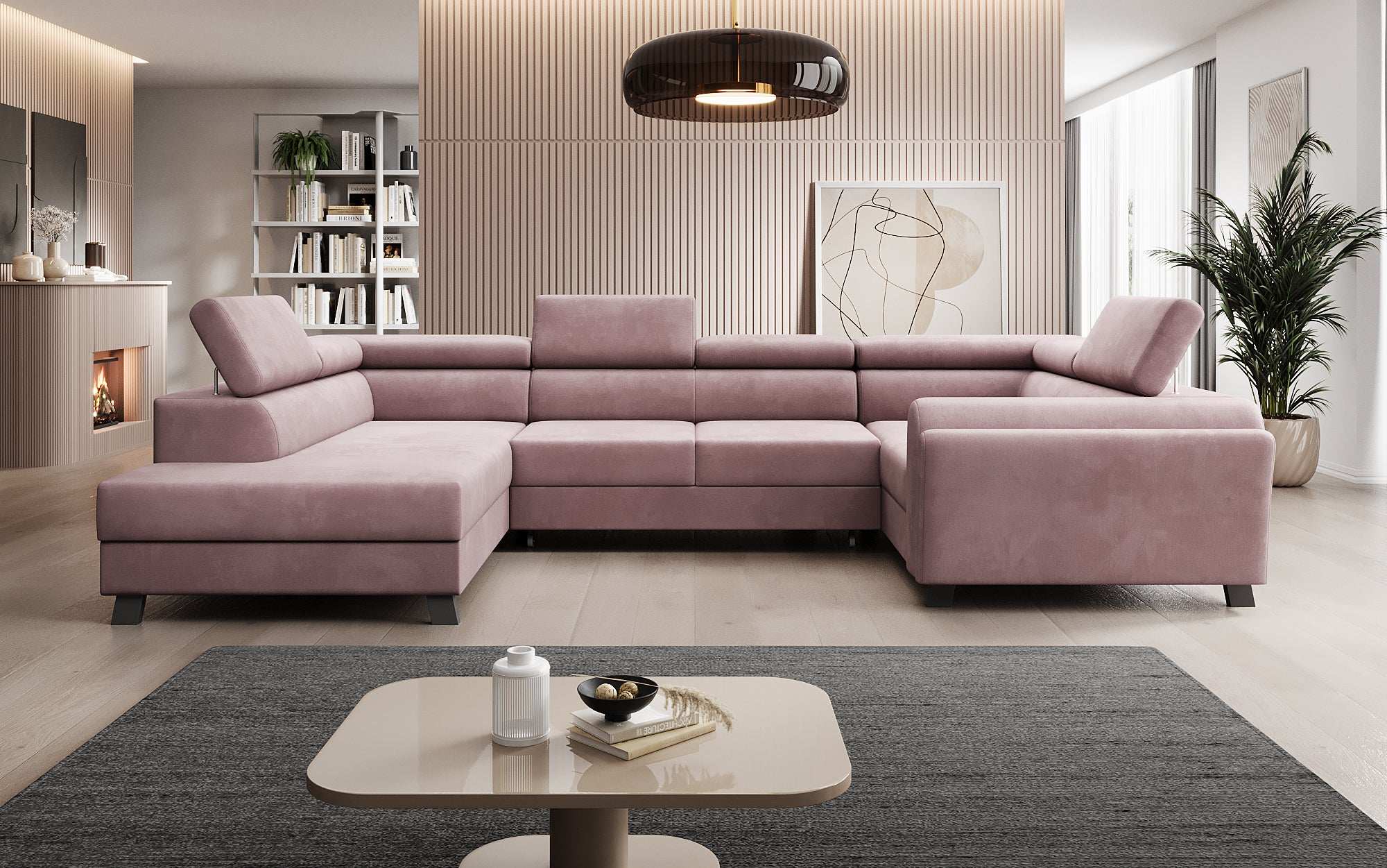 Designer Sofa Emilio met slaap- en klapfunctie