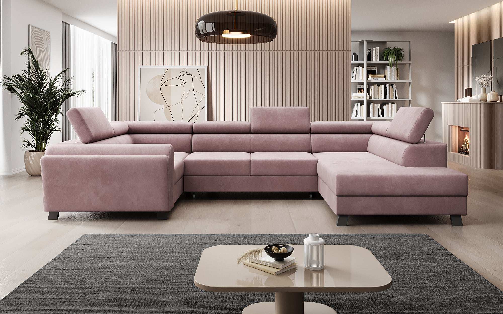 Designer Sofa Emilio met slaap- en klapfunctie