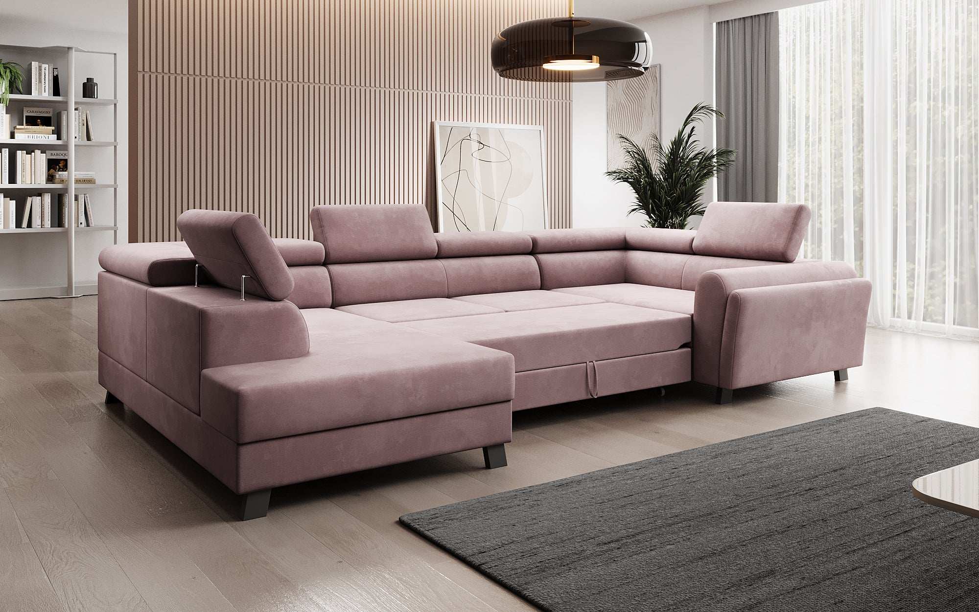 Designer Sofa Emilio met slaap- en klapfunctie