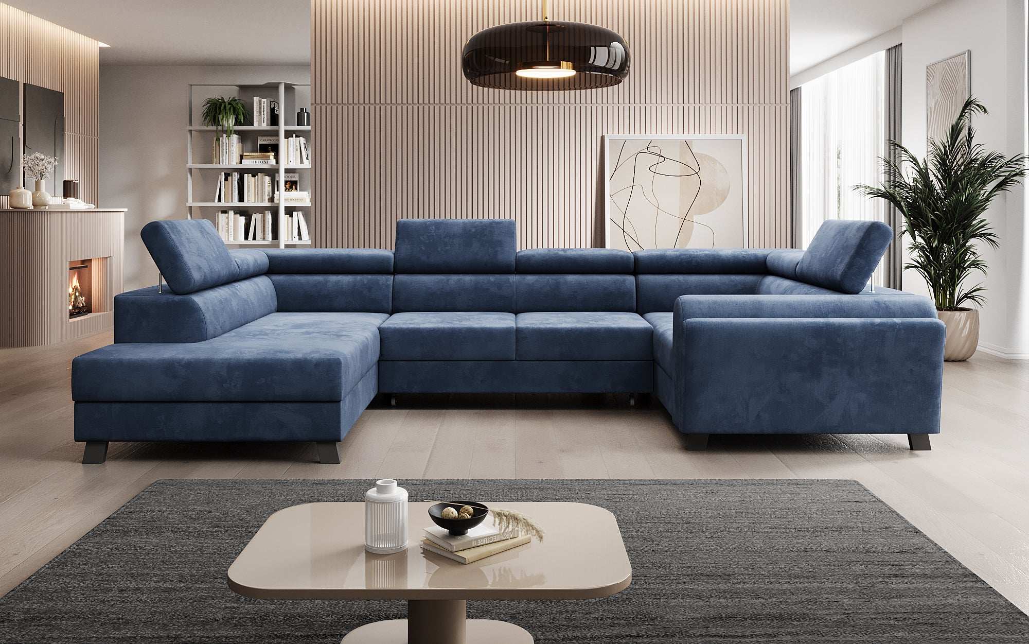 Designer Sofa Emilio met slaap- en klapfunctie