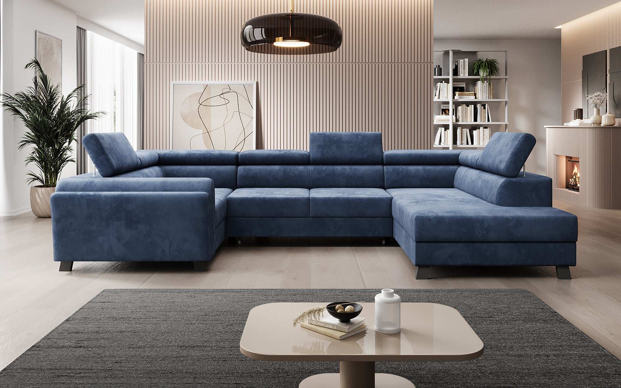Designer Sofa Emilio met slaap- en klapfunctie