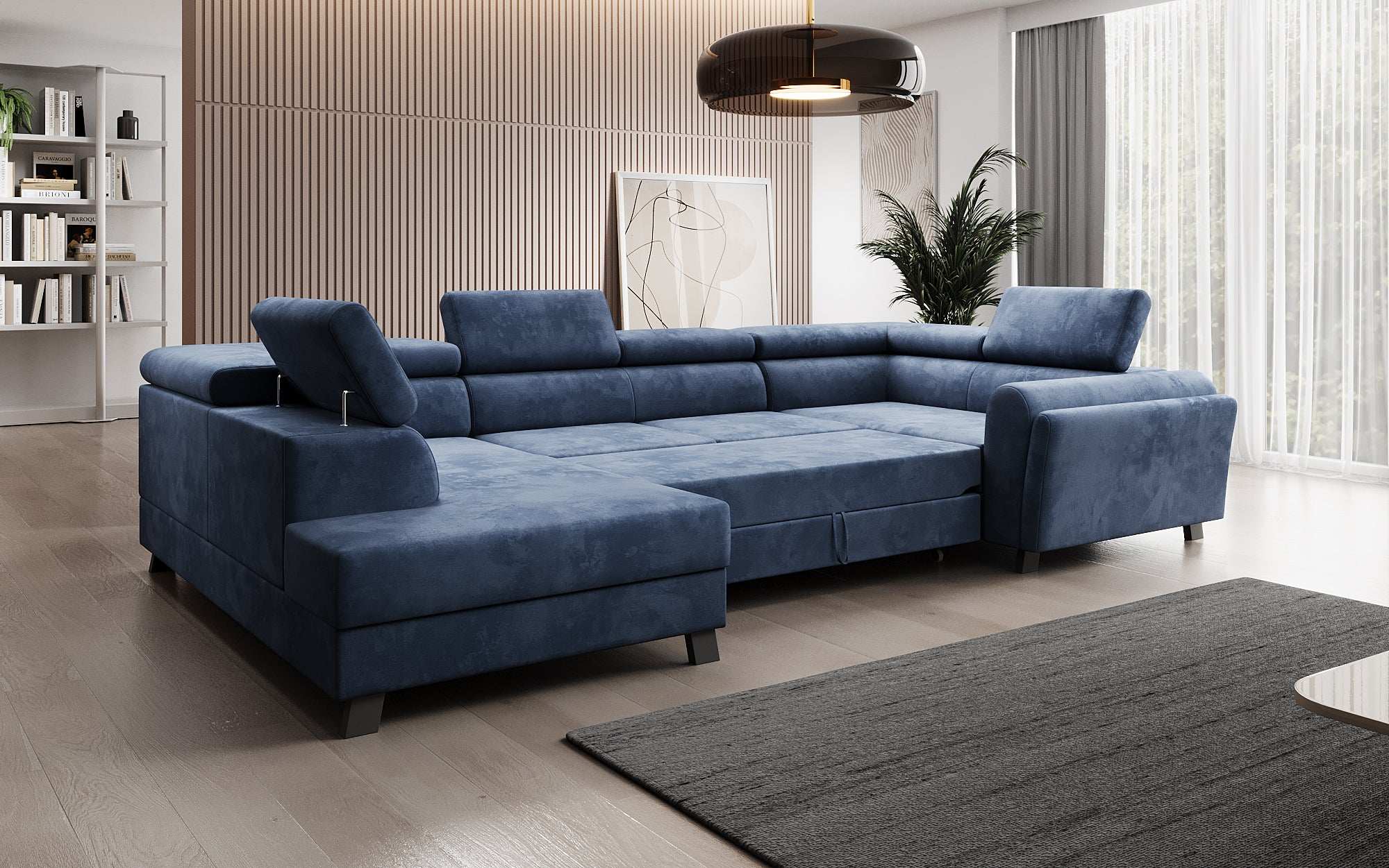 Designer Sofa Emilio met slaap- en klapfunctie