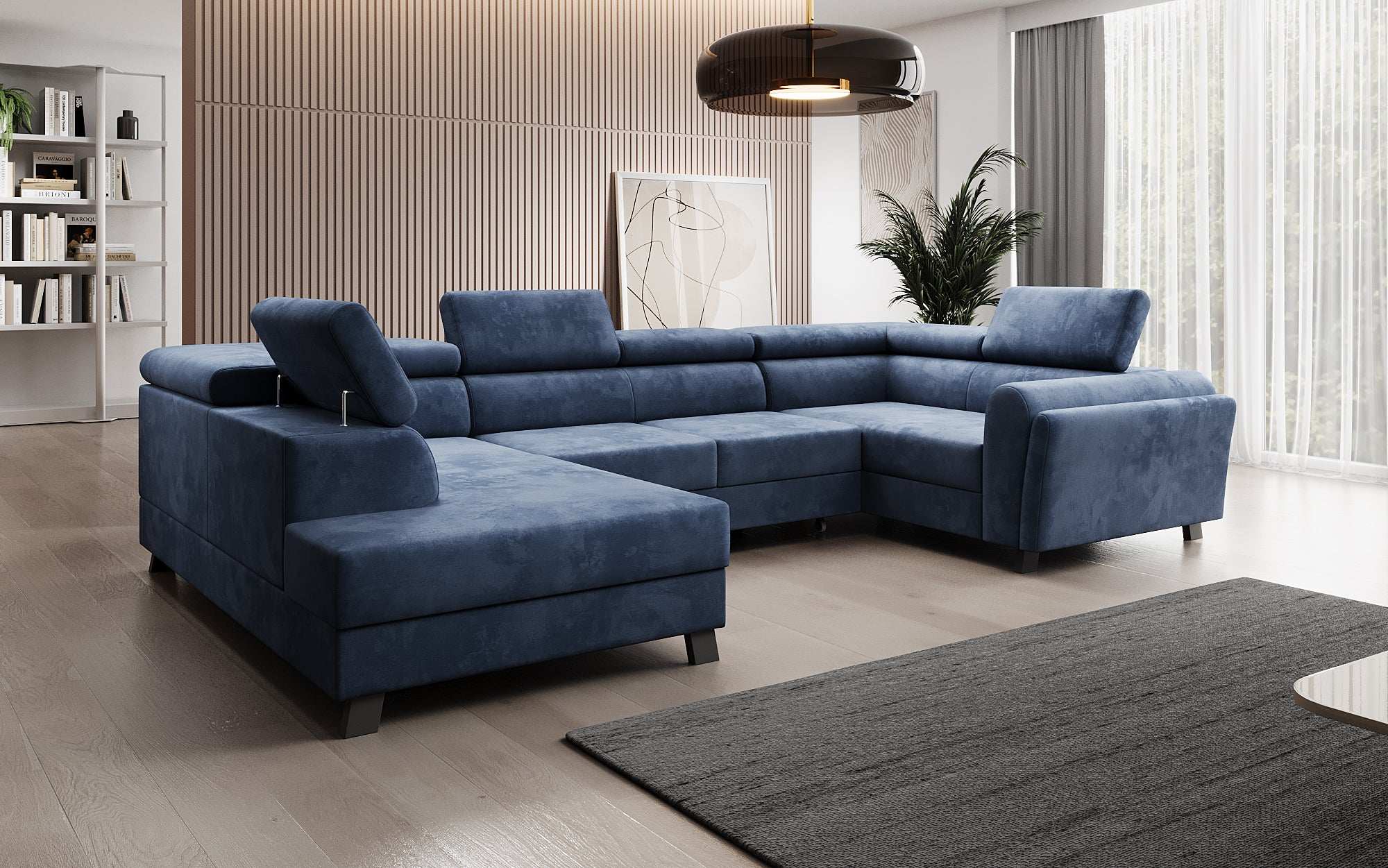 Designer Sofa Emilio met slaap- en klapfunctie