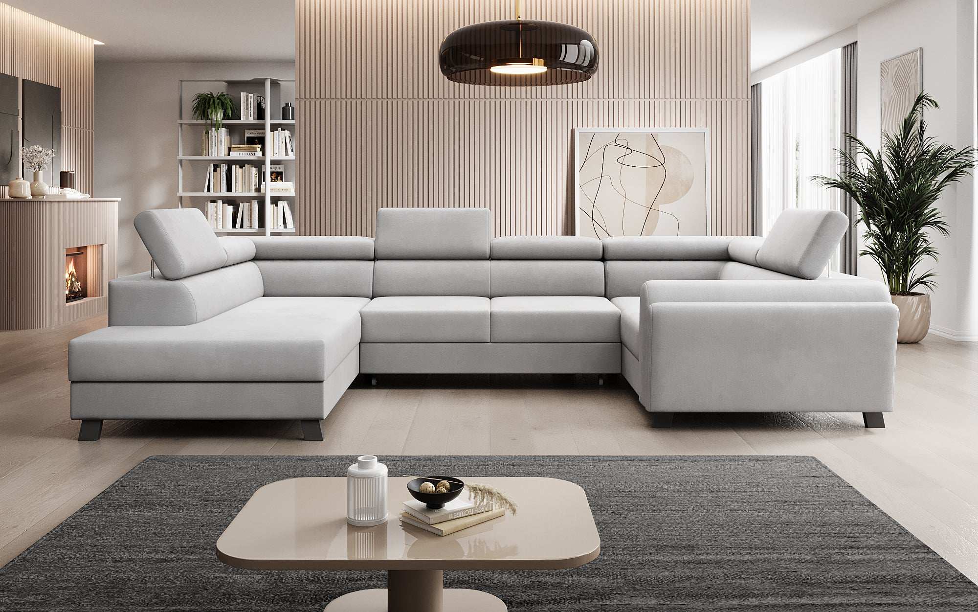Designer Sofa Emilio met slaap- en klapfunctie