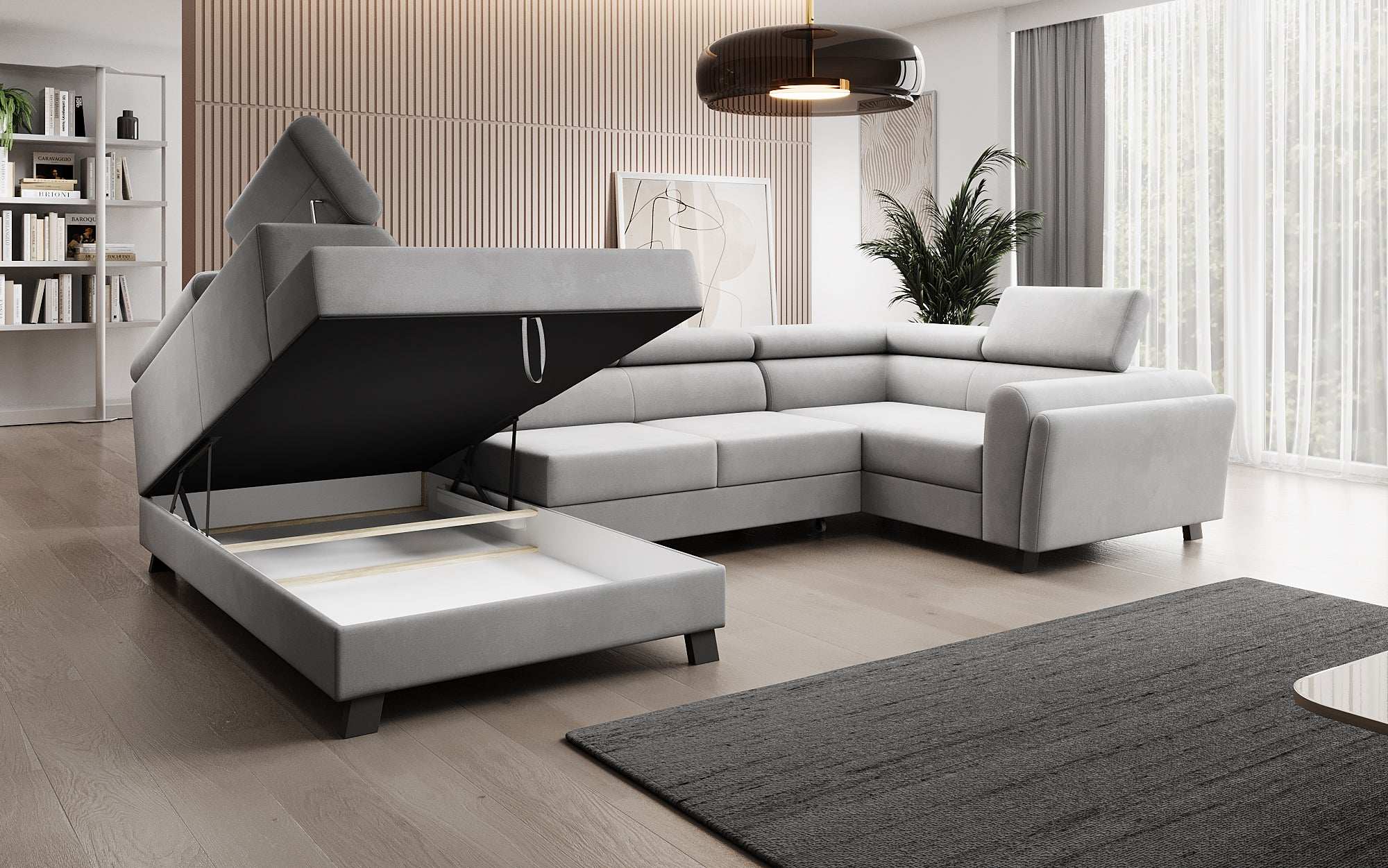 Designer Sofa Emilio met slaap- en klapfunctie