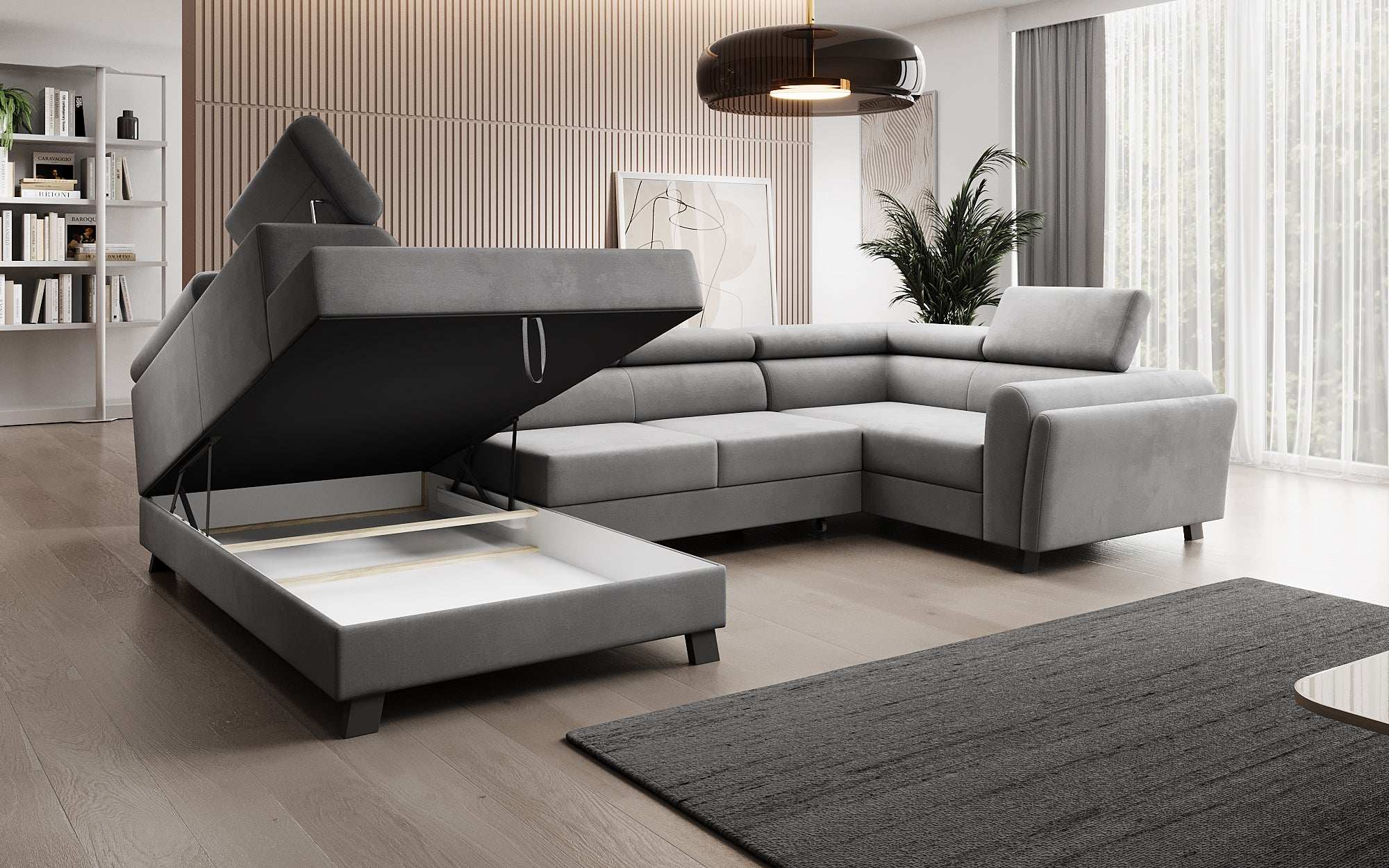 Designer Sofa Emilio met slaap- en klapfunctie