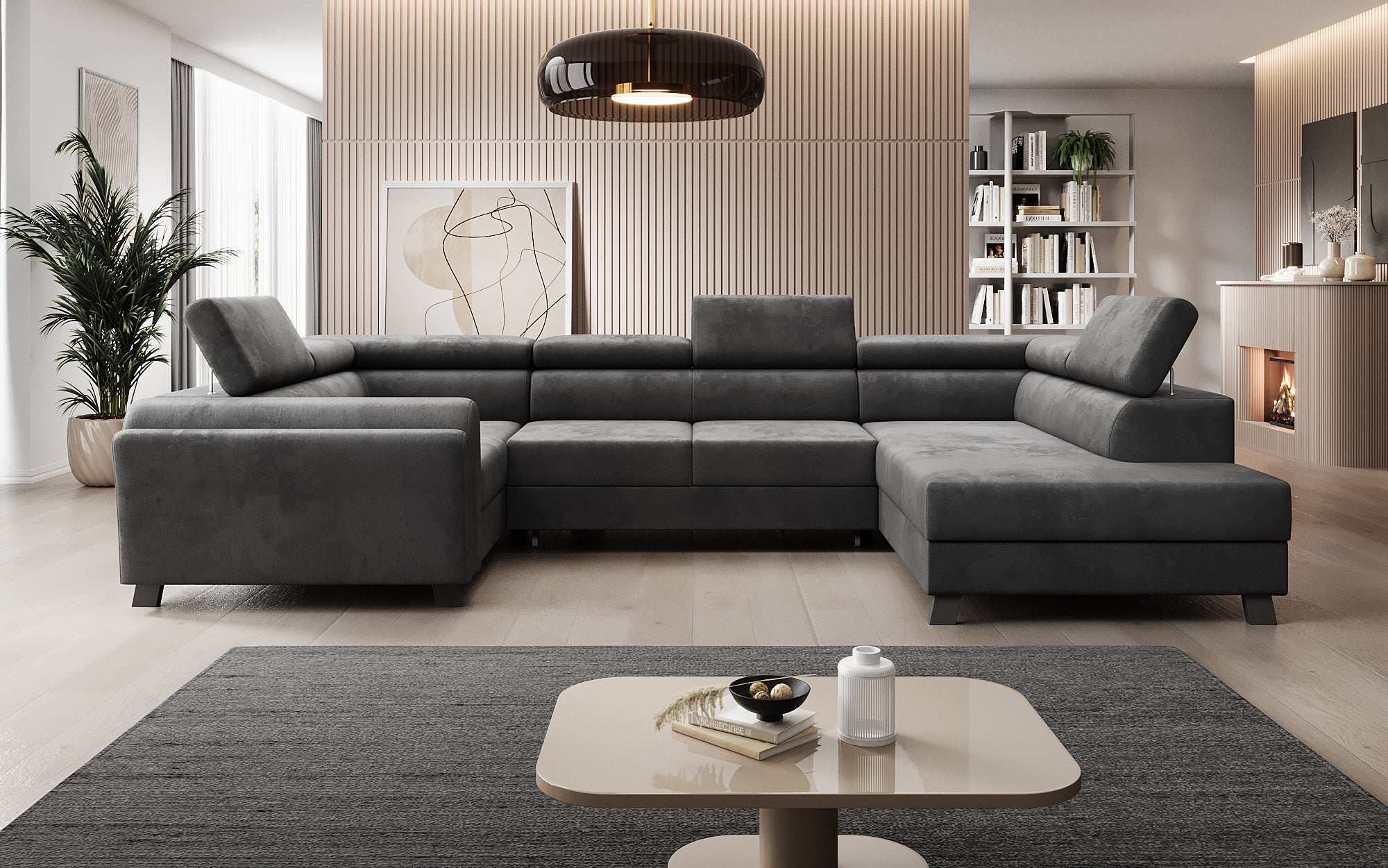 Designer Sofa Emilio met slaap- en klapfunctie