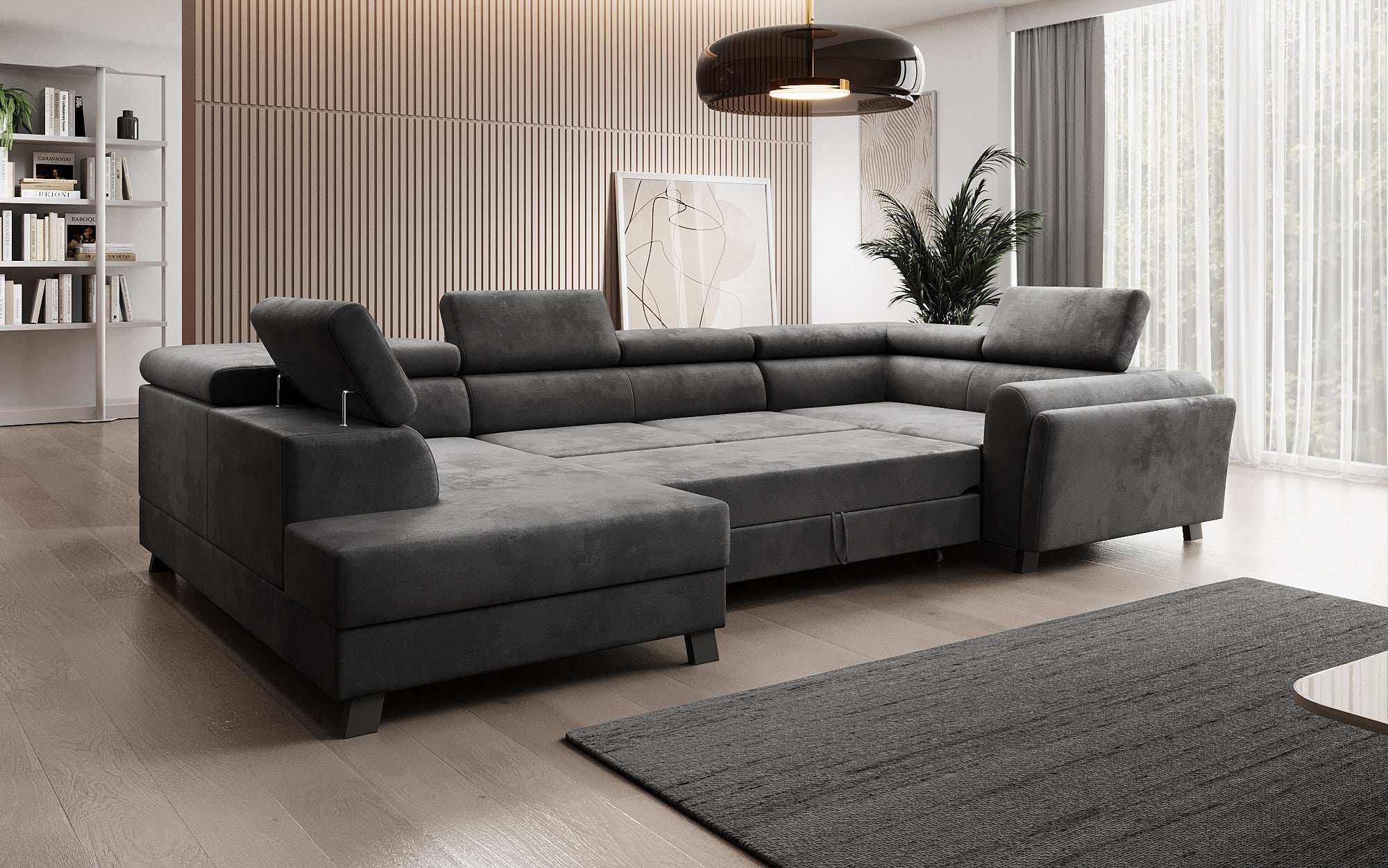 Designer Sofa Emilio met slaap- en klapfunctie