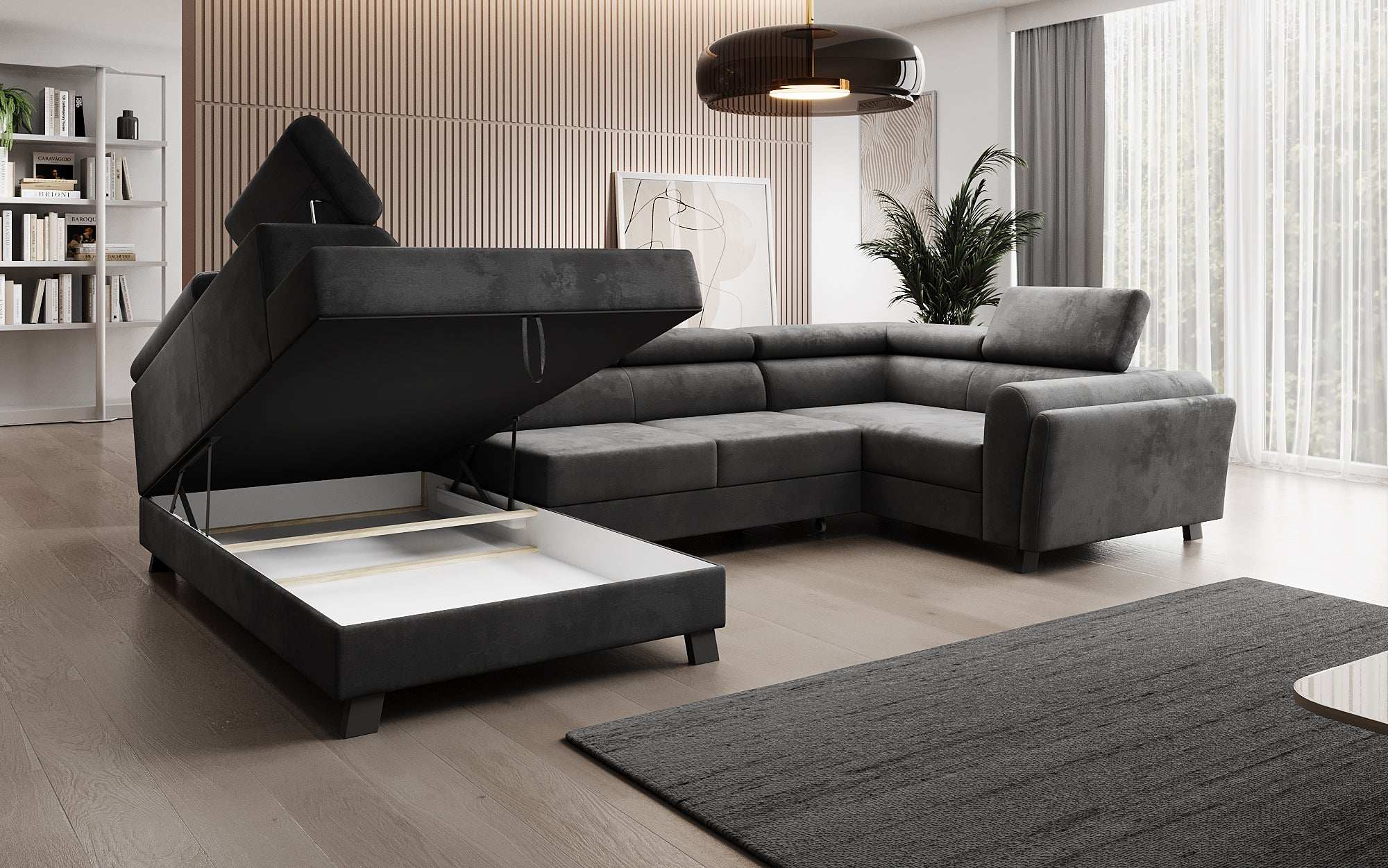 Designer Sofa Emilio met slaap- en klapfunctie