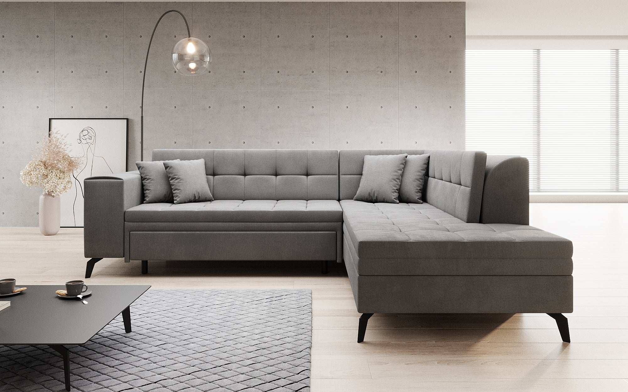Designer Sofa Lania met slaapfunctie