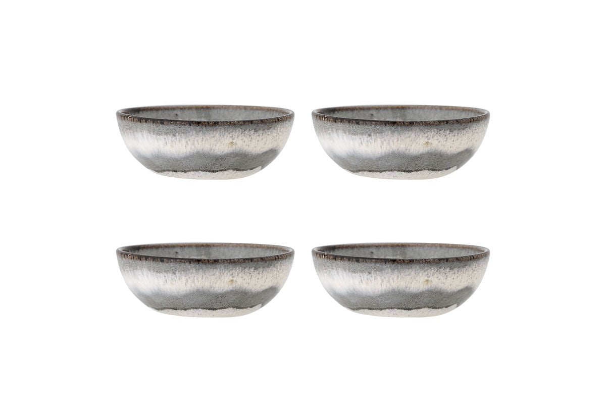 Kom Kelo – gemaakt van steengoed - set van 4