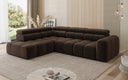 Designhoekbank Mia Maxi in Chenille