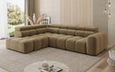 Designhoekbank Mia Maxi in Chenille