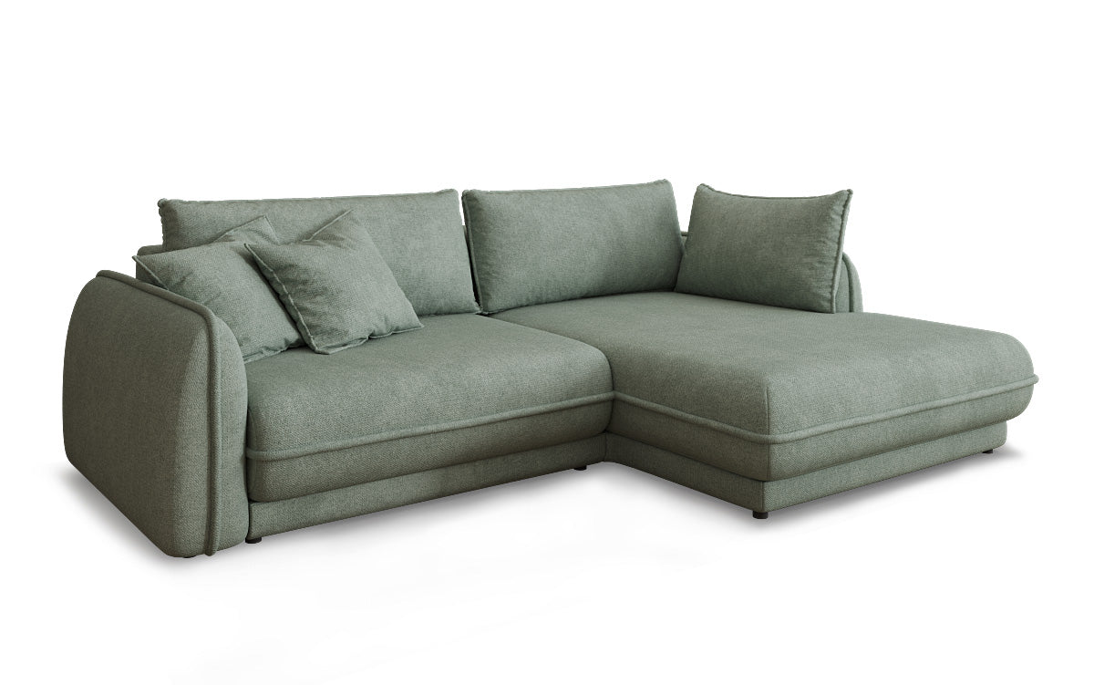 Designer Sofa Mojave II Stof met slaapfunctie en opbergruimte